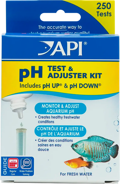 Front of API pH Test & Adjuster Kit for Freshwater Aquarium