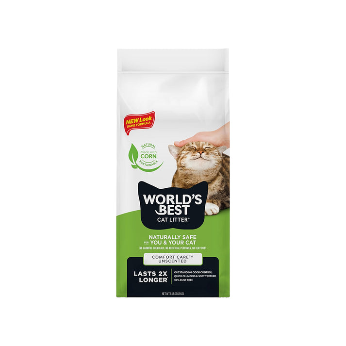 World's Best Cat Litter Original Unscented Formula 8-lb