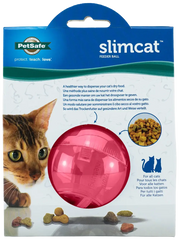 PetSafe SlimCat Interactive Cat Feeder Ball Pink