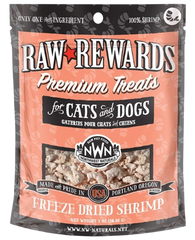 Northwest Naturals Raw Rewards Premium Freeze Dried Dog & Cat Treats Shrimp 1-oz