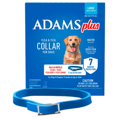 Adams Plus Flea & Tick Blue Collar for Dogs Large