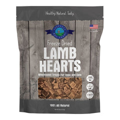 Shepherd Boy Farms Lamb Hearts Freeze Dried Dog & Cat Treats 8-oz