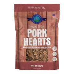 Shepherd Boy Farms Pork Hearts Freeze Dried Dog & Cat Treats 3-oz