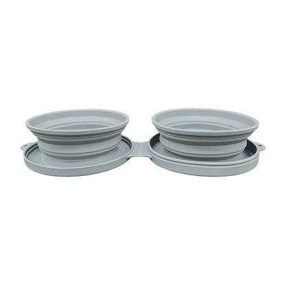 Koira Collapsible Travel Silicone Dog Bowl Set