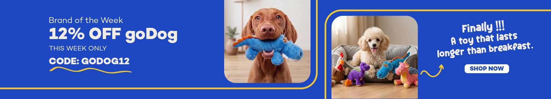 12% off on goDog