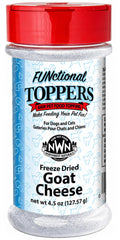 Northwest Naturals Functional Freeze Dried Dog & Cat Food Topper Goat Cheese 4.5-oz