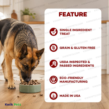 Features of Northwest Naturals Raw Rewards Freeze Dried Dog & Cat Treats Beef Liver 10-oz