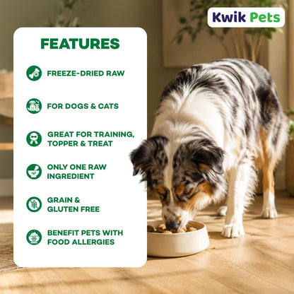 Features of Northwest Naturals Freeze Dried Raw Diet Dog Food Lamb Recipe 12-oz