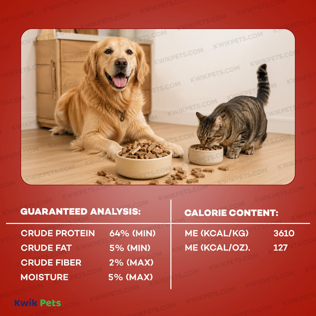 Nutrition of Northwest Naturals Raw Rewards Freeze Dried Dog & Cat Treats Beef Liver 10-oz