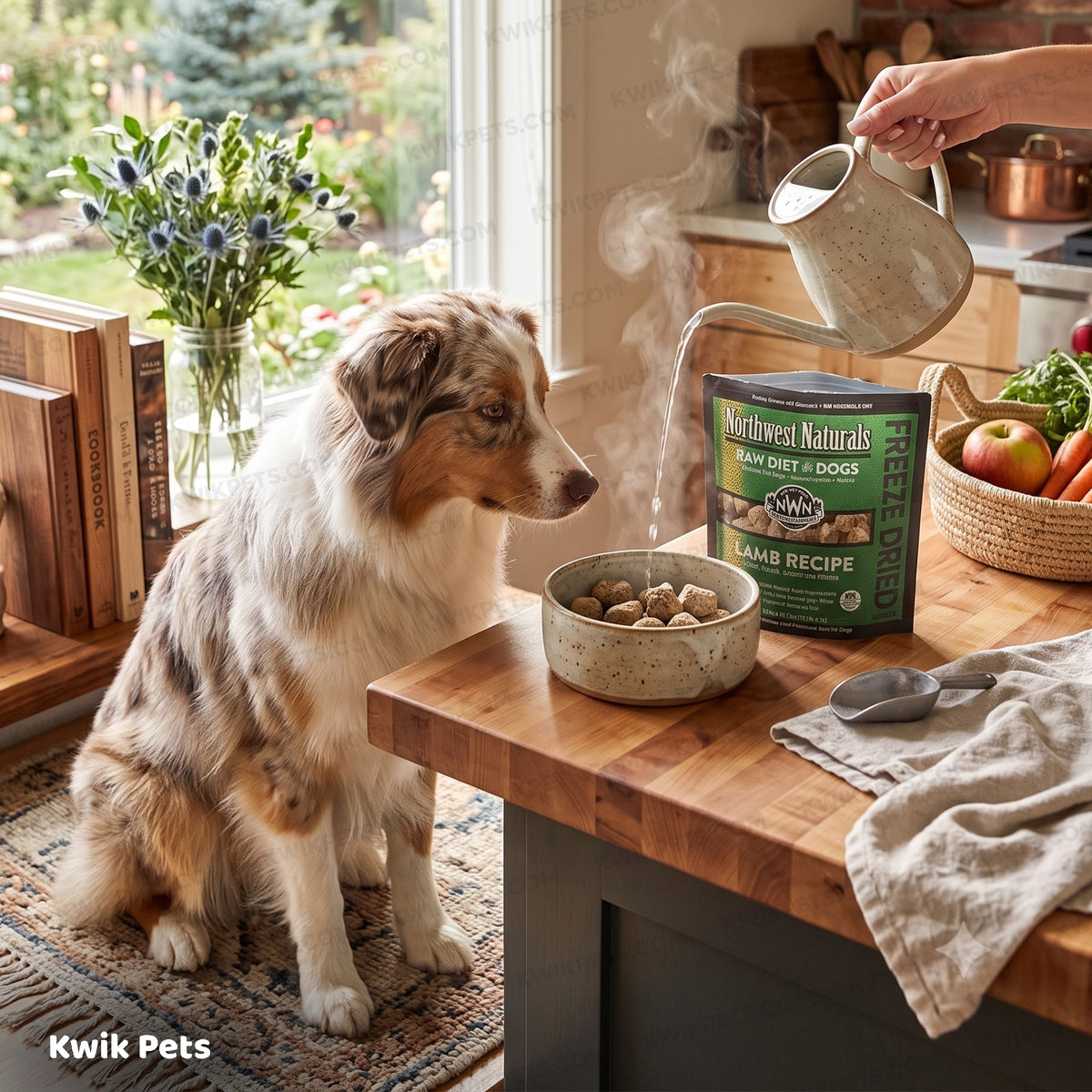 Lifestyle of Northwest Naturals Freeze Dried Raw Diet Dog Food Lamb Recipe 12-oz