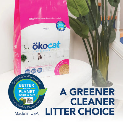 Product info 3 of Okocat Super Soft Clumping Wood Cat Litter 10.6-lb