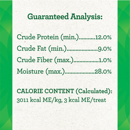  Guaranteed-Analysis of  Greenies Feline Pill Pockets Cat Treats Chicken 1.6-oz 45 Count