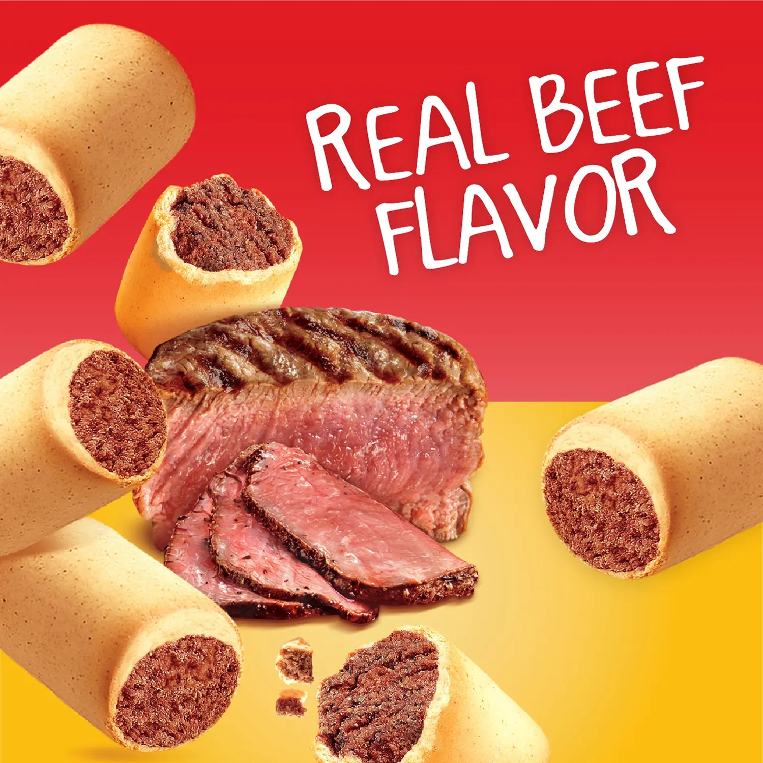 Ingredients info of Pedigree MarroBone Biscuit Dog Treats Beef Regular 24-oz
