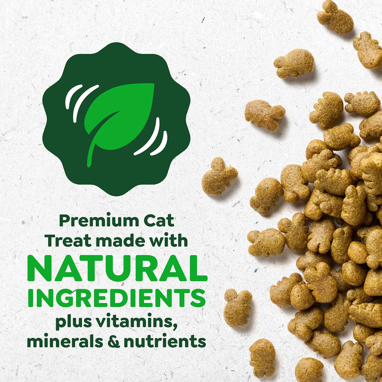 Ingredients info of Greenies Feline Oven Roasted Chicken Adult Cat Dental Treats 21-oz