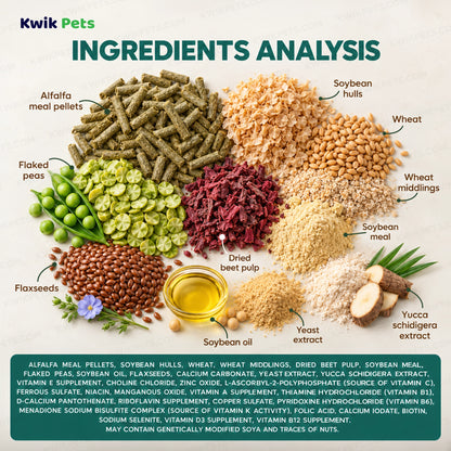 Ingredients info of Science Selective Adult Rabbit Dry Food 4-lb