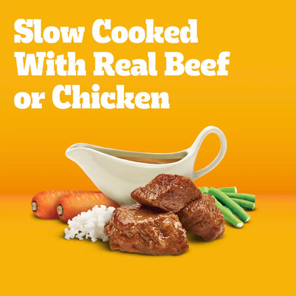 Ingredients info of Pedigree Homestyle Meals Adult Wet Dog Food Variety Pack Prime Rib & Roasted Chicken 12 