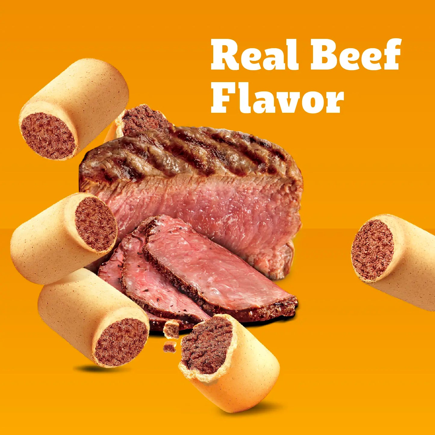 Ingredients info of Pedigree MarroBone Biscuit Dog Treats Beef Mini 15-oz