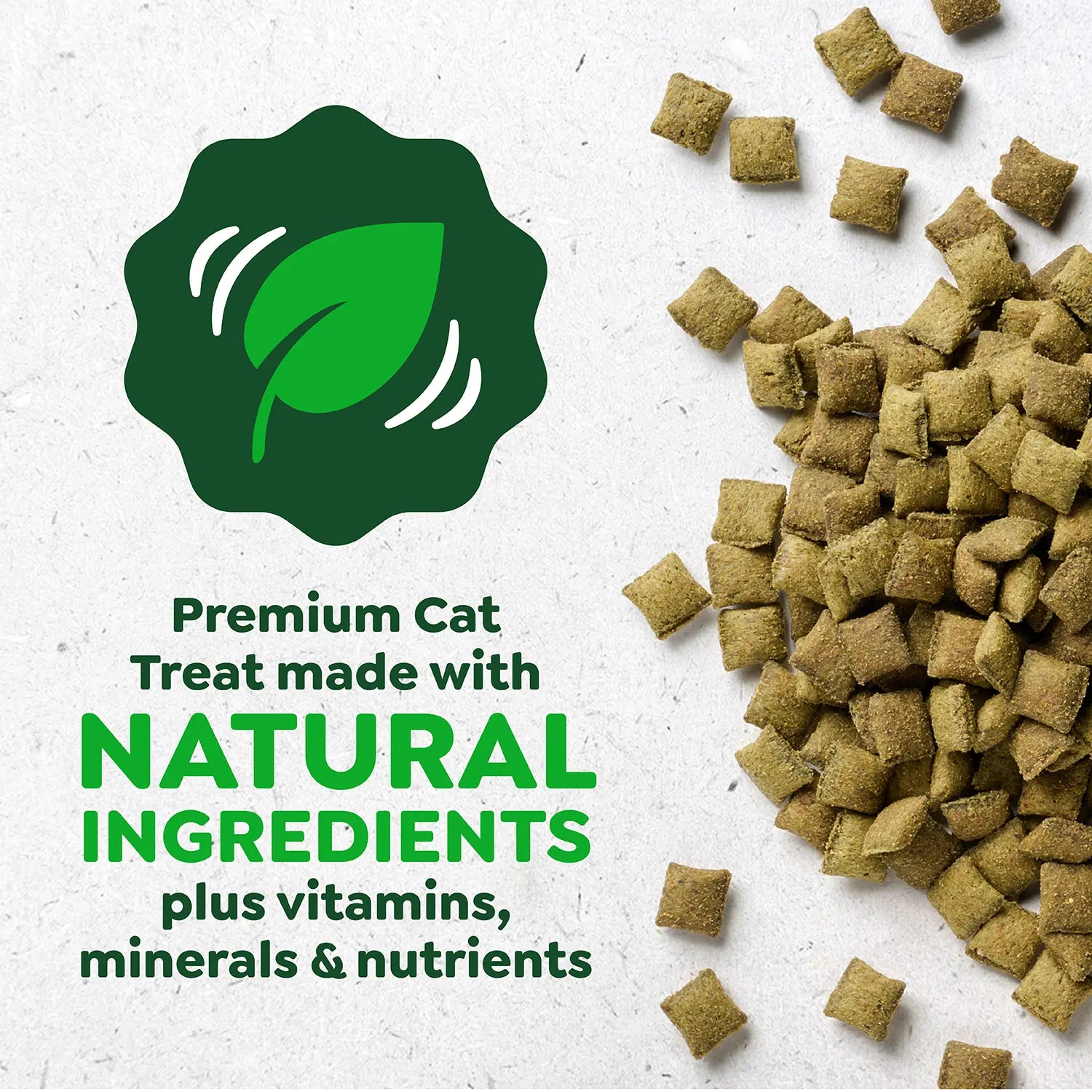 Ingredients info of Greenies Feline Smartbites Healthy Skin & Fur Health Cat Treats Chicken 2.1-oz
