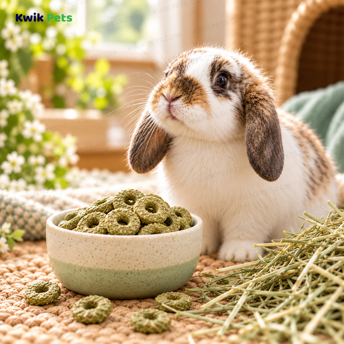 Lifestyle of Science Selective Meadow Loops with Timothy Hay & Thyme Rabbit Treats 2.8-oz