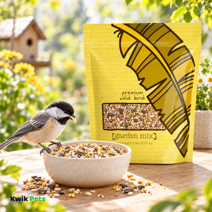 Lifestyle of Volkman Seed Company Premium Garden Mix Wild Bird Food 5-lb
