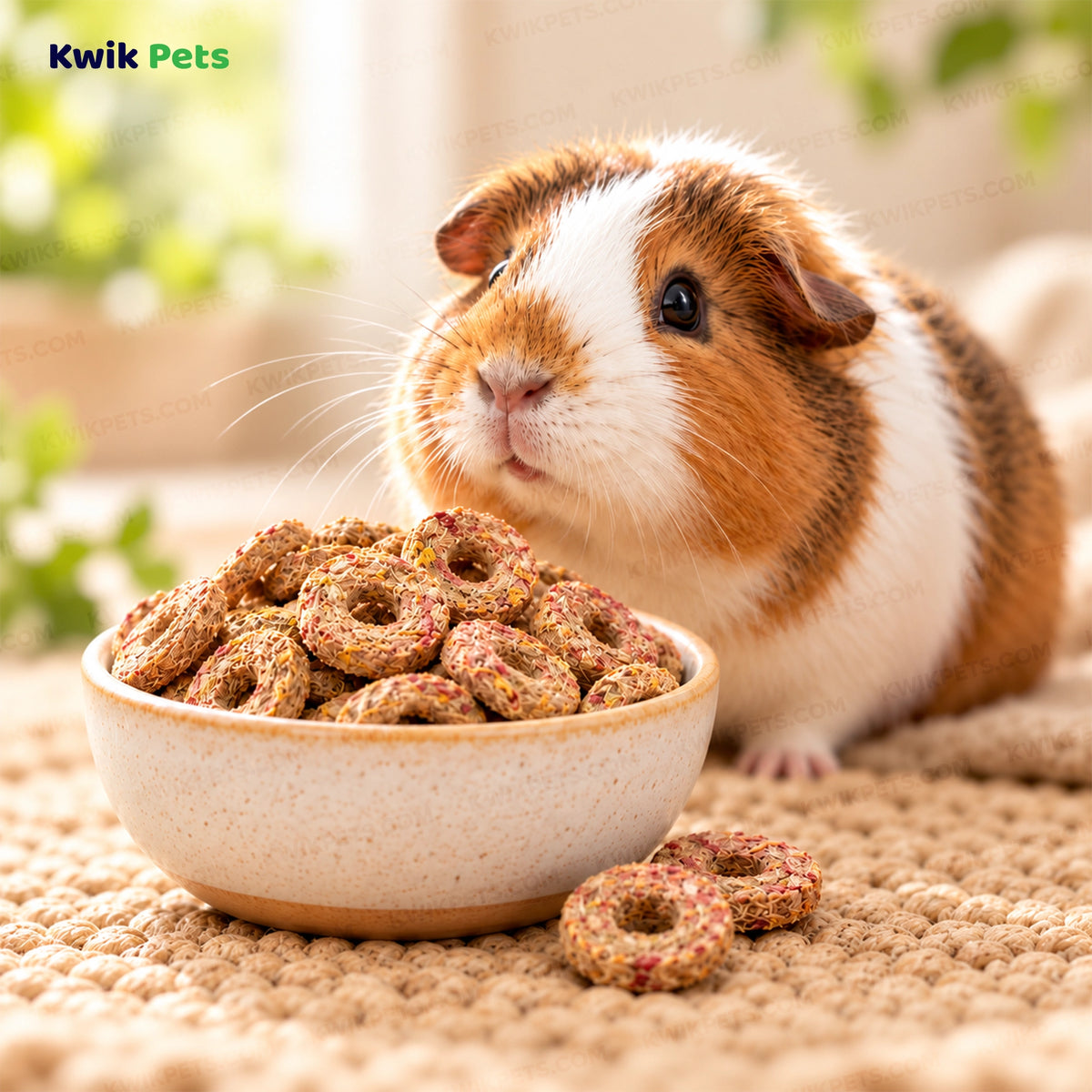 Lifestyle of Science Selective Woodland Loops with Dandelion & Rosehip Guinea Pig Treats 2.8-oz