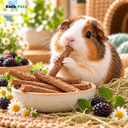 Lifestyle of Science Selective Forest Sticks with Blackberry & Chamomile Guinea Pig Treats 2.1-oz