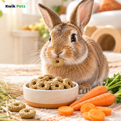 Lifestyle of Science Selective Naturals Country Loops with Carrot & Timothy Hay Rabbit Treats 2.8-oz