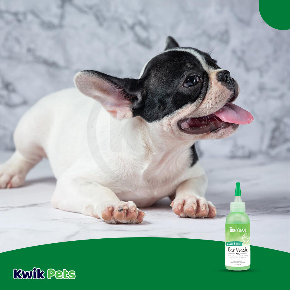LifeStyle of TropiClean Alcohol Free Ear Wash for Dogs & Cats 4-oz