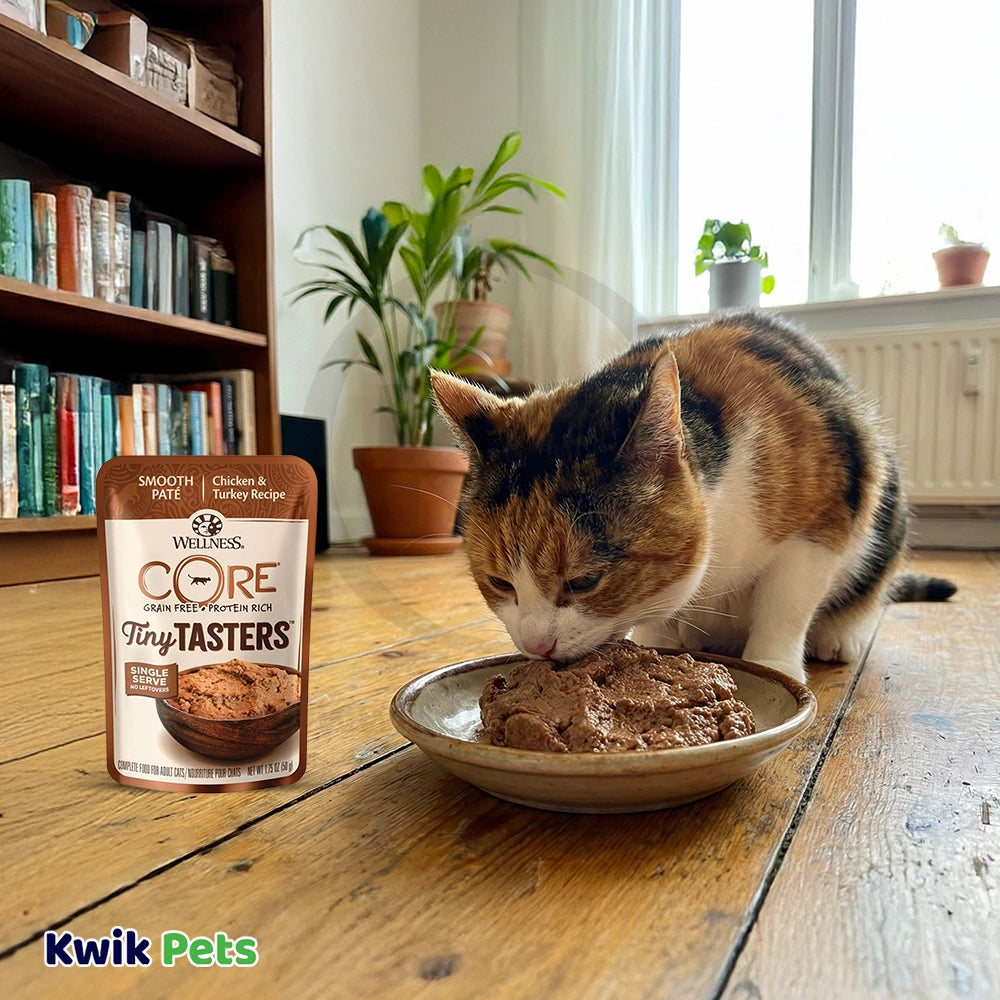 LifeStyle of Wellness CORE Tiny Tasters Grain-Free Pate Wet Cat Food Chicken & Turkey 1.75-oz