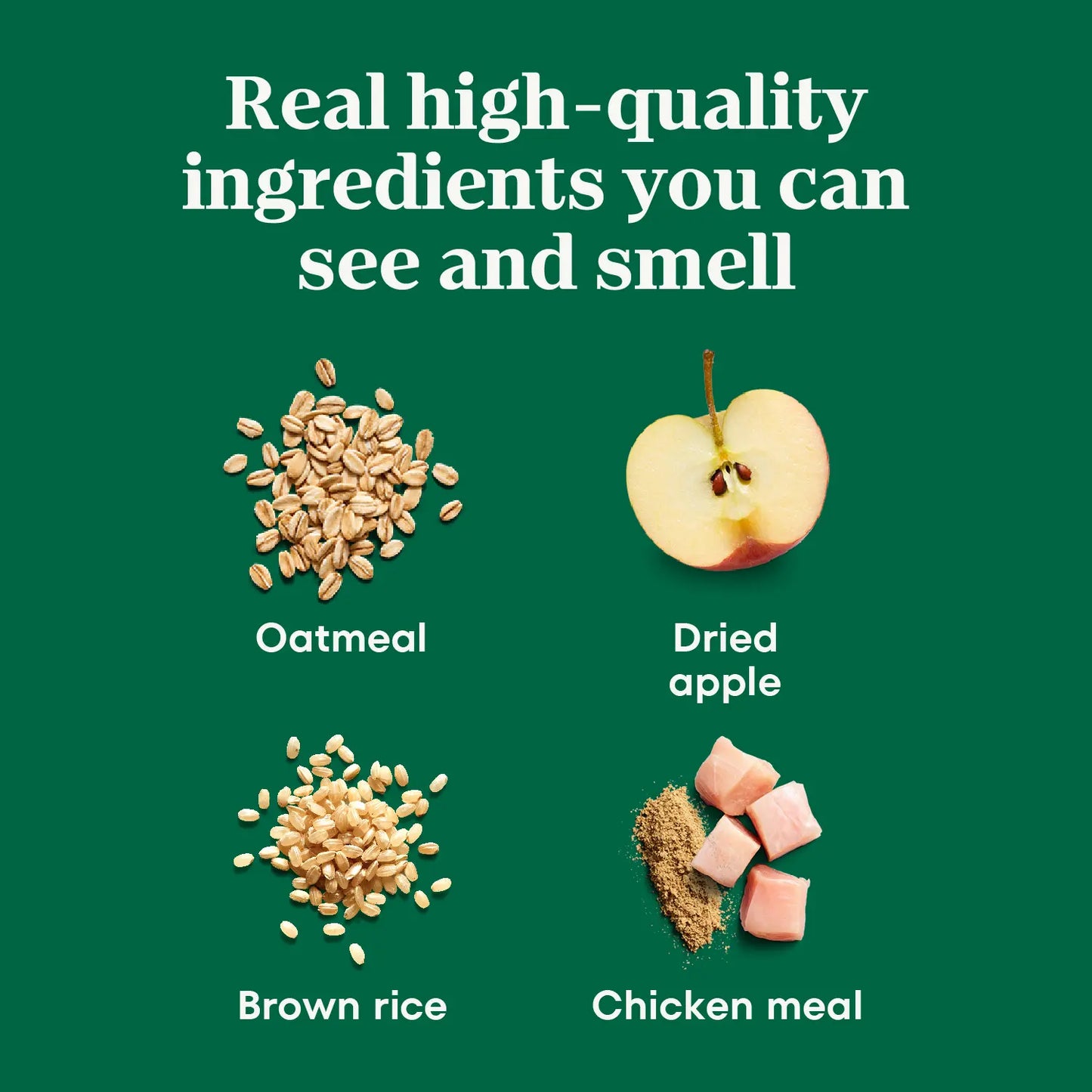 Ingredients info of Nutro Natural Choice Apple Crunchy Dog Treats 10-oz