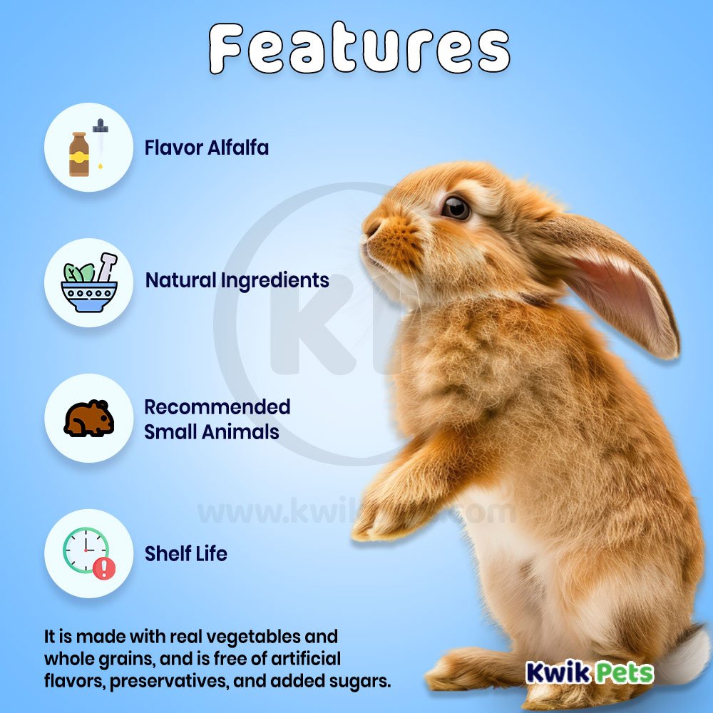 Vitakraft Slims w/Alfalfa Small Animal Treat 1.76-oz, Kwik Pets