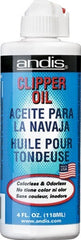 Andis Clipper Trimmer Shaver Shears Blade Oil Lubricant Cleaner 4-oz