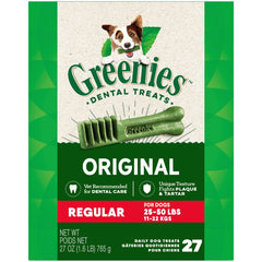 Greenies Original Dog Dental Treats Regular 27-oz 27 Count