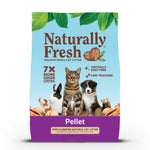 Naturally Fresh Pellet Formula Non-Clumping Walnut Cat Litter 10-lb, Kwik Pets