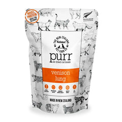 The New Zealand Natural Pet Food Co. Purr Air Dried Cat Treat Venison Lung 1.76-oz
