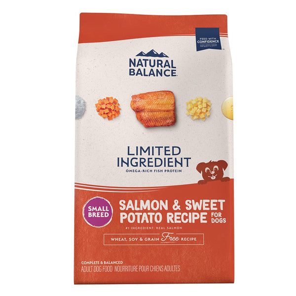 Natural Balance Pet Foods L.I.D. Adult Dry Dog Food Salmon & Sweet Potato 12-lb