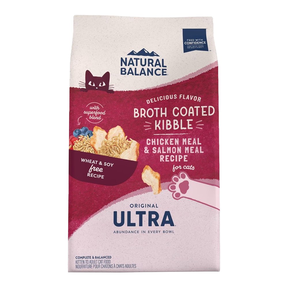 Natural Balance Broth Coated Dry Cat Food - 6Lb