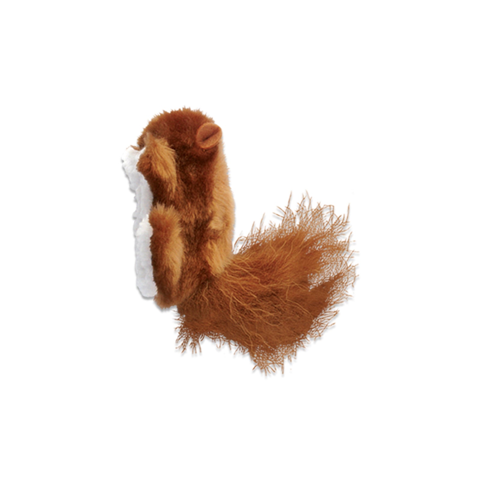 KONG Refillable Catnip Squirrel Brown One Size for Cat Toy