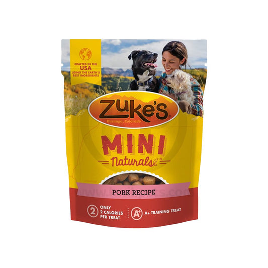 Zuke's Dog Mini Naturals Roasted Pork 6-oz, Zuke's