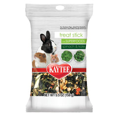Kaytee Treat Stick with Superfoods Spinach & Kale Small Animal Treats 5.5-oz