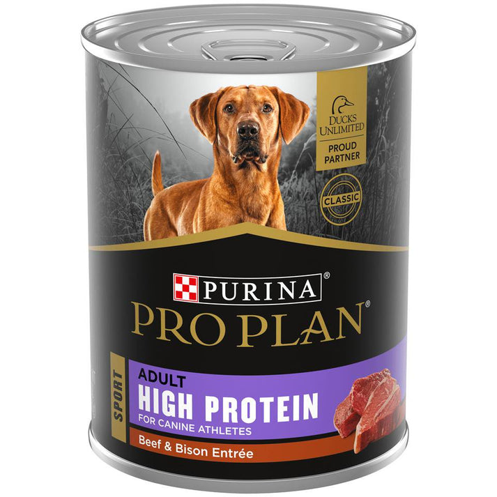 Purina Pro Plan Sport High Protein Beef & Bison Entrée Adult Wet Dog Food 13-oz