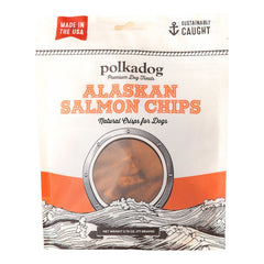 Polkadog Alaskan Salmon Chips Dog Treats 2.75-oz