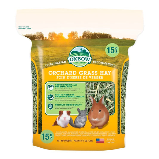 Oxbow Animal Health Orchard Grass Hay, 15-oz