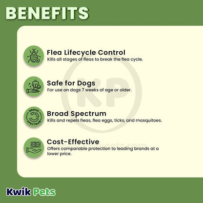 Benefits of Vetality Avantect II Flea & Tick Collar for Dogs 2-Count 15-in