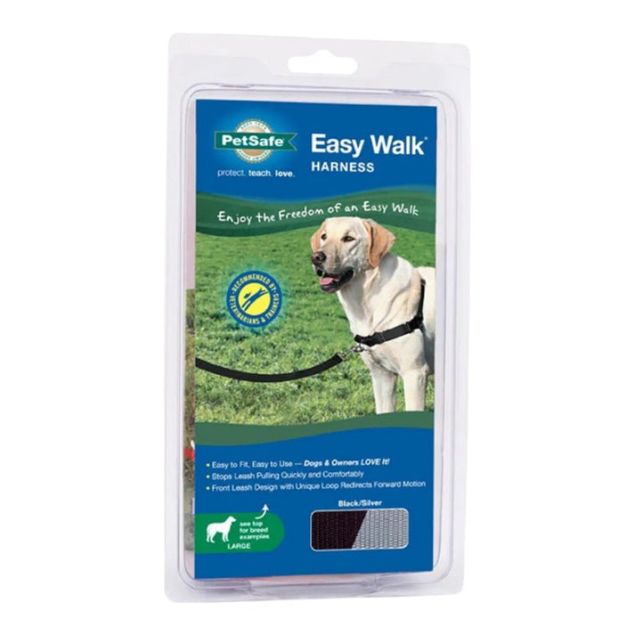 PetSafe Easy Walk Dog Harness Black Large