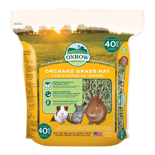 Oxbow Animal Health Orchard Grass Hay, 40-oz, Oxbow