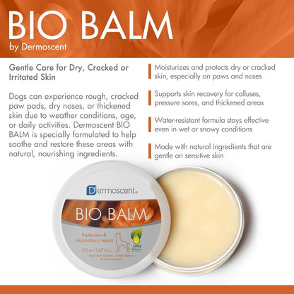 Dermoscent Bio Balm Skin & Paw Soother For Dogs 1.67-oz
