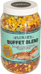 Fluker's Buffet Blend Juvenile Bearded Dragon Veggie Variety Freeze Dried Food 5-oz
