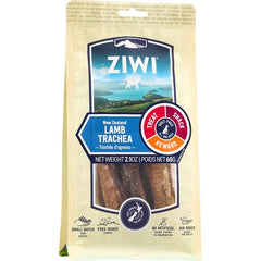 Ziwi Air Dried Dog Treats Lamb Trachea 2.1-oz