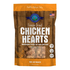 Shepherd Boy Farms Chicken Hearts Freeze Dried Dog & Cat Treats 3-oz